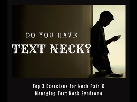 Top 3 Exercises for Neck Pain & Managing Text Neck Syndrome | InStep Physical Therapy Edmonton