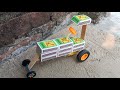 How To Make Matchbox Tractor From Home Diy Dc Motor Matchbox Tractor Diy