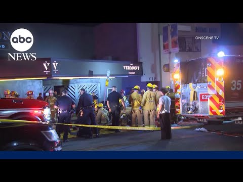 New details emerge after vehicle rams into crowd in Los Angeles
