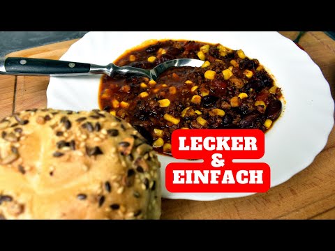 Schnelles Chili con Carne Rezept -  so wird es richtig LECKER