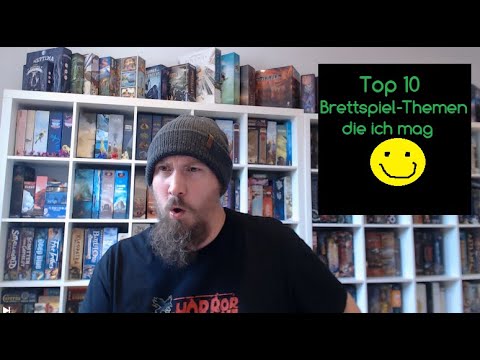 Top 10 Brettspiel-Themen die ich mag