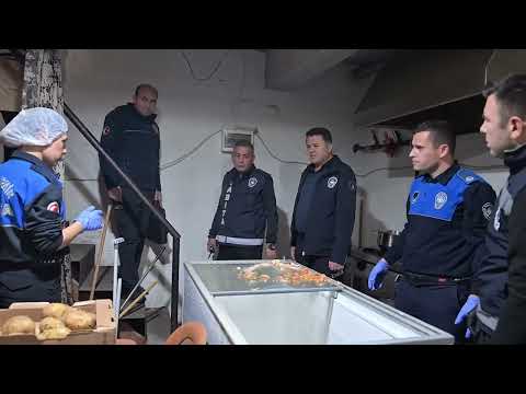 Detailed Food Inspection by Manisa Metropolitan Municipal Police Teams