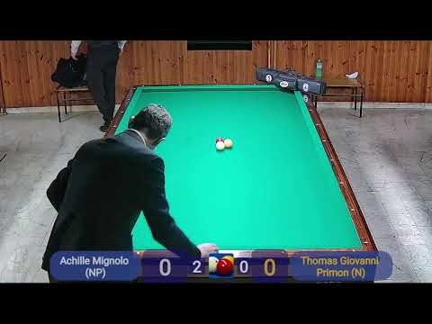 13° Carraresi  -  Thomas Giovanni Primon (N)       vs   Achille Mignolo (NP)