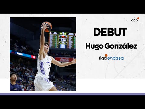 Debuta Hugo González con el Real Madrid
