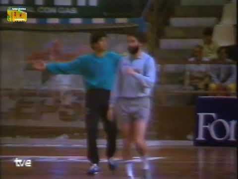 Liga División de Honor 1985 86   Tecnisan vs Barcelona   2Fase Jor05 Alicante