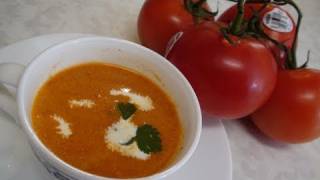 Tomato Soup Recipe in Ten minutes by Bhavna