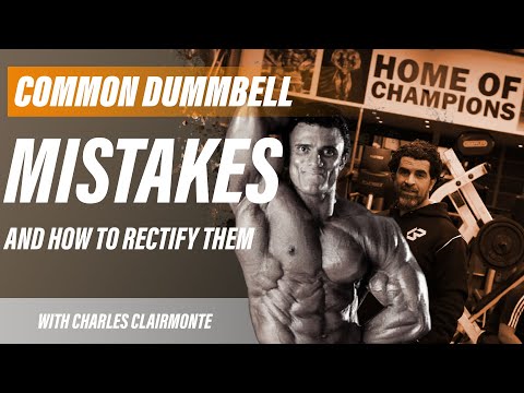 Why Your Chest Won't Grow - Dumbbell Tutorial With Charles Clairmonte