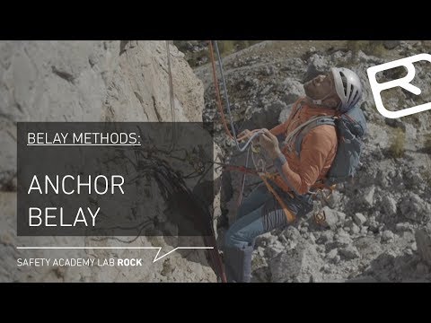 Fixed point belay at the belay station: Advantages & disadvantages – Tutorial (20/43) | LAB ROCK