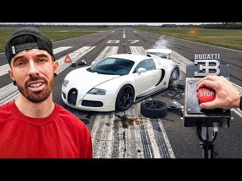 BUGATTI, IMPÍTAME INTENTAR ALCANZAR LA VELOCIDAD MÁXIMA CON MI VEYRON