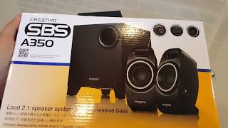 Video thumbnail for SPEAKER ลำโพง CREATIVE SBS A350 รีวิวพลังเสียง
: ปากดี maiyarap by Yindee Suksontisomboon