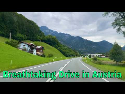 Epic Austria Scenic Drive | Golling to Hallstatt in 4K
