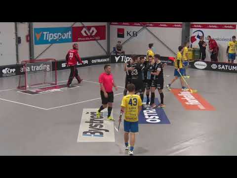 Sestřih zápasu 3. kola Tipsport Superligy: FBC OSTRAVA - Technology Florbal MB