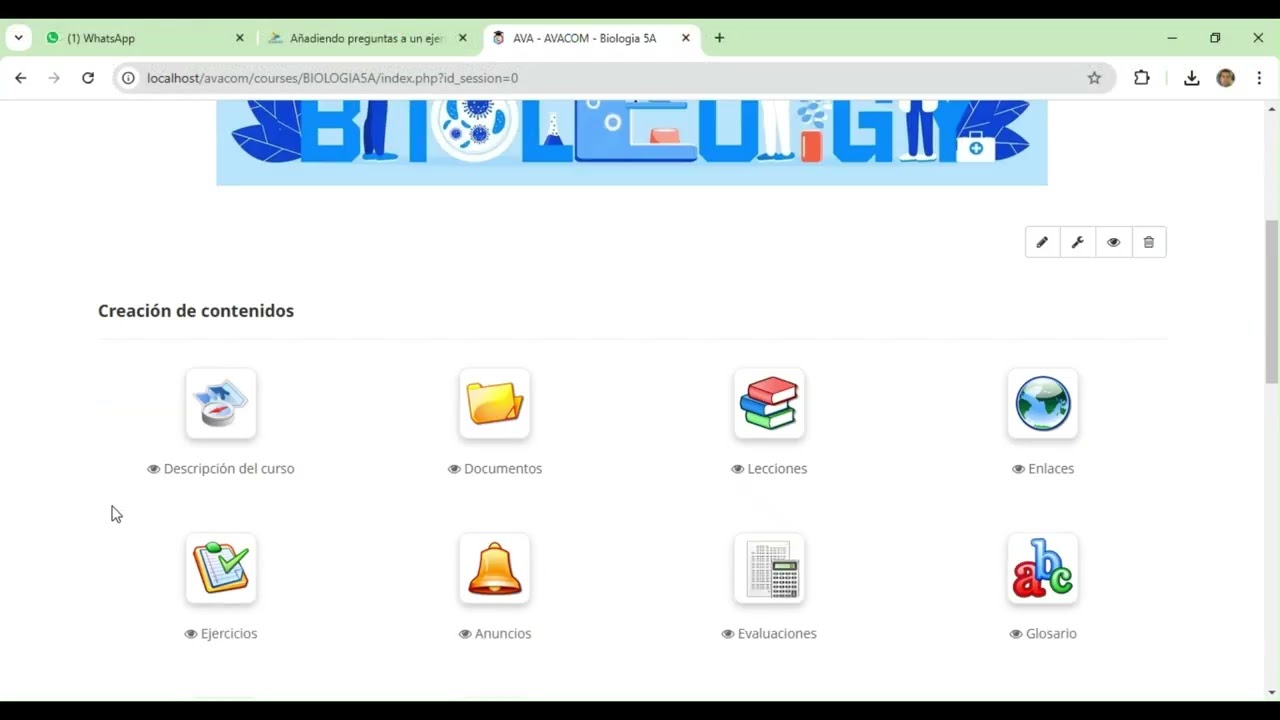 3.2.4 Crear ejercicio Respuesta Abierta