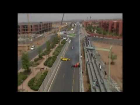 Ricardo Teixeira Crash - Race Footage plus onboard with Paul Rees.flv