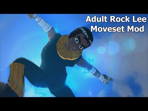 Naruto Ninja Storm 4 Road to Boruto PC MOD 60 FPS - Adult Rock Lee Moveset Mod Gameplay 1080p