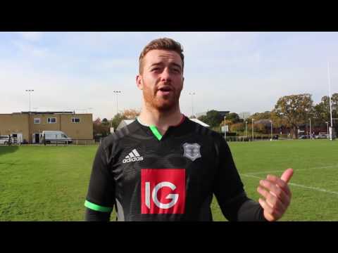 Joe Gray ahead of Exeter Chiefs in the Anglo-Welsh Cup
