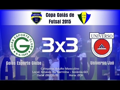 Gols - Goiás E.C. x Universo/Jaó - Copa Goiás 2015 - Adulto Masculino
