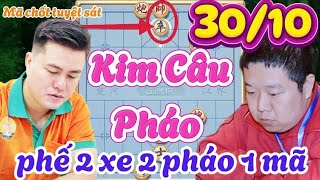 Cờ tướng Lại Lý Huynh phế 2 xe 2 pháo 1 mã tấn công Vương Hạo