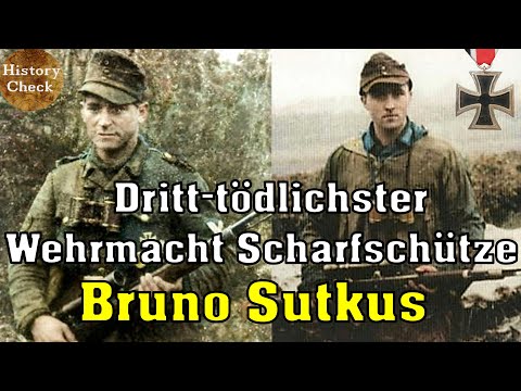 Bruno Sutkus - Der dritt-tödlichste Scharfschütze der Wehrmacht!