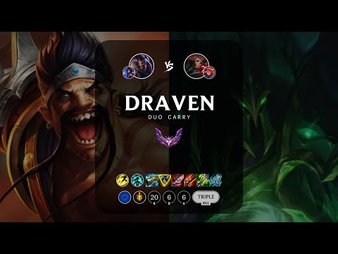 Draven ADC vs Swain - EUW Master Patch 13.13