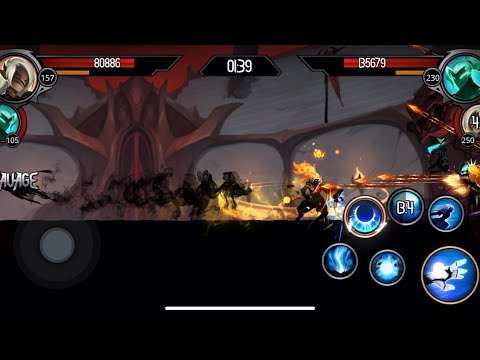 Shadow knight Arena gameplay against pro players 🔥🔥💥💥