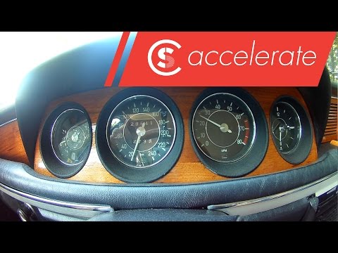 BMW E9 3.0 CSI - Acceleration | 0-100 and 80-120