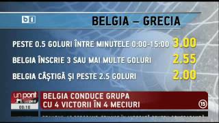 UPZ 23.03.17: Belgia – Grecia – ”Dracii rosii” ne aduc profit!