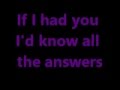 If i had you-Debbie harry :)xx