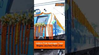 India Takes Green Leap With First Hydrogen-Powered Train