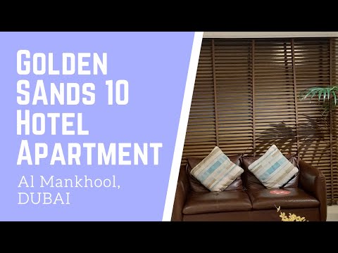 Golden Sands 10 Hotel Apartment - 2 BR Apartment Tour