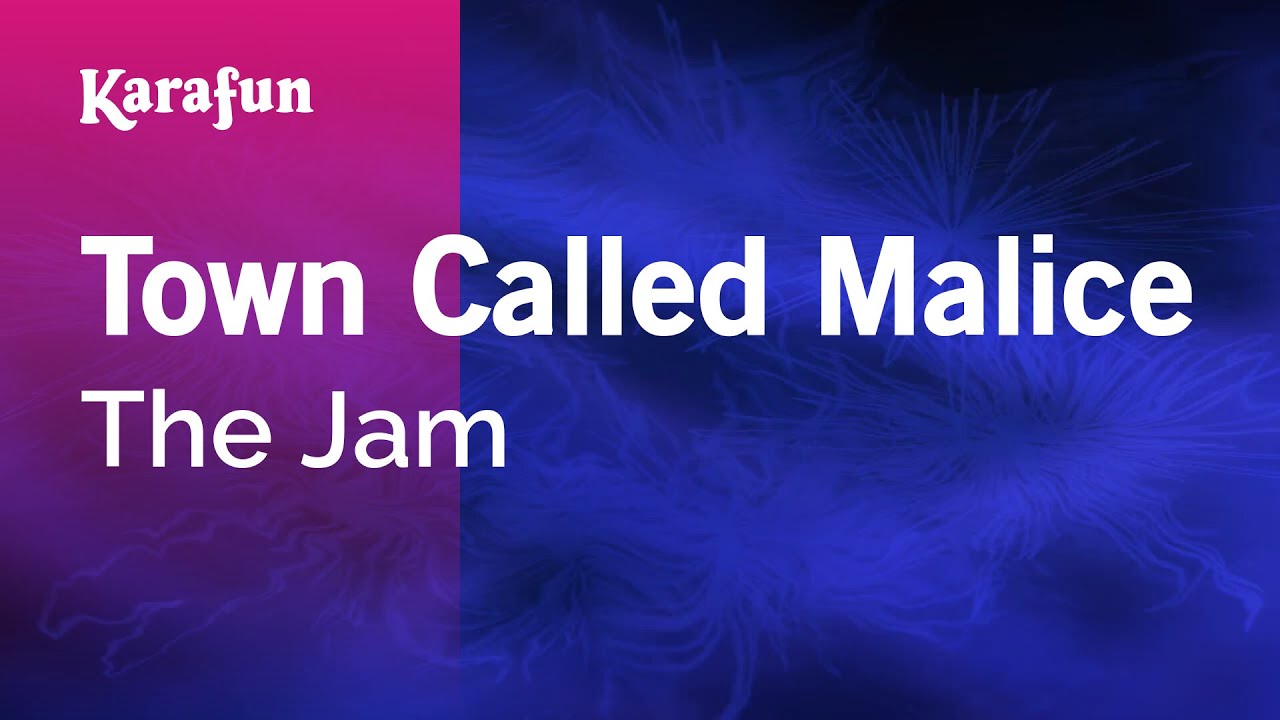 Town Called Malice - The Jam | Karaoke Version | KaraFun