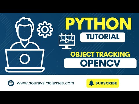 Object Tracking with OpenCV Python Tutorial | Learn CV Basics Fast #OpenCV #Python #MachineLearning