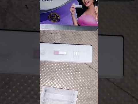 Pregnancy test#prega news#pregnancy test video# pregnency kit#test kit