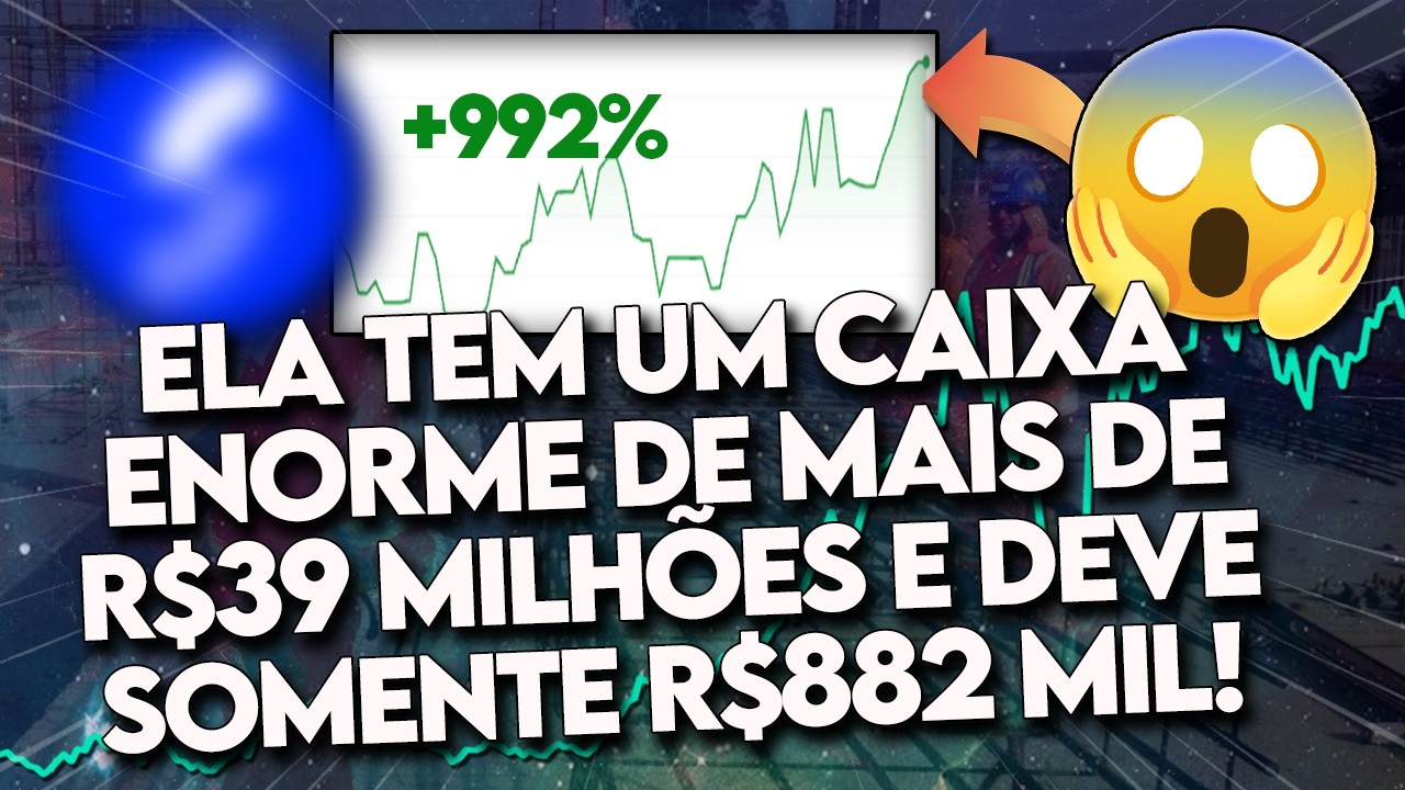 10 AÇÕES com BEM MAIS CAIXA do que DÍVIDAS! (Empresas À PROVA da SELIC ALTA!) - TOP 10