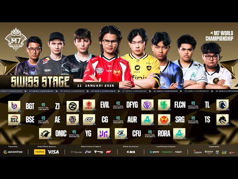 🔴 LIVE | SWISS STAGE HARI 2 | M7 World Championship | (ID)