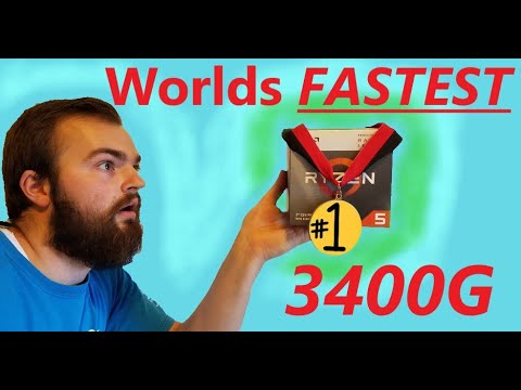 WORLDS FASTEST Ryzen 5 3400G!!!