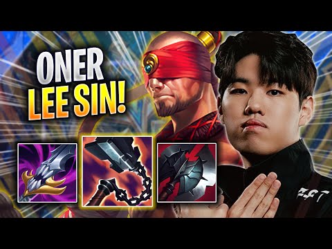 ONER IS A GOD WITH LEE SIN! - T1 Oner Plays Lee Sin JUNGLE vs Nidalee! | Season 2023
