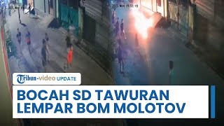 Viral Bocah SD di Makassar Terlibat Tawuran, Lempar Bom Molotov hingga Nyaris Bakar Rumah Warga