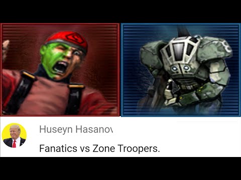 Nod Fanatic vs GDI Zone Trooper