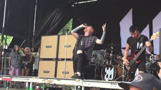 Memphis May Fire - My Generation Live Warped Tour 2015 Holmdel NJ