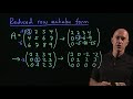 Reduced Row Echelon Form Lecture 11 Matrix Algebra For Engineers