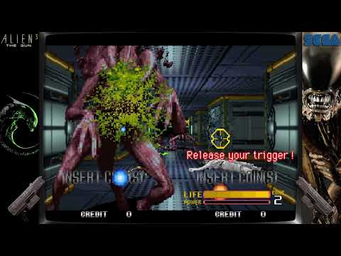 Alien 3: The Gun Arcade - Attract Mode