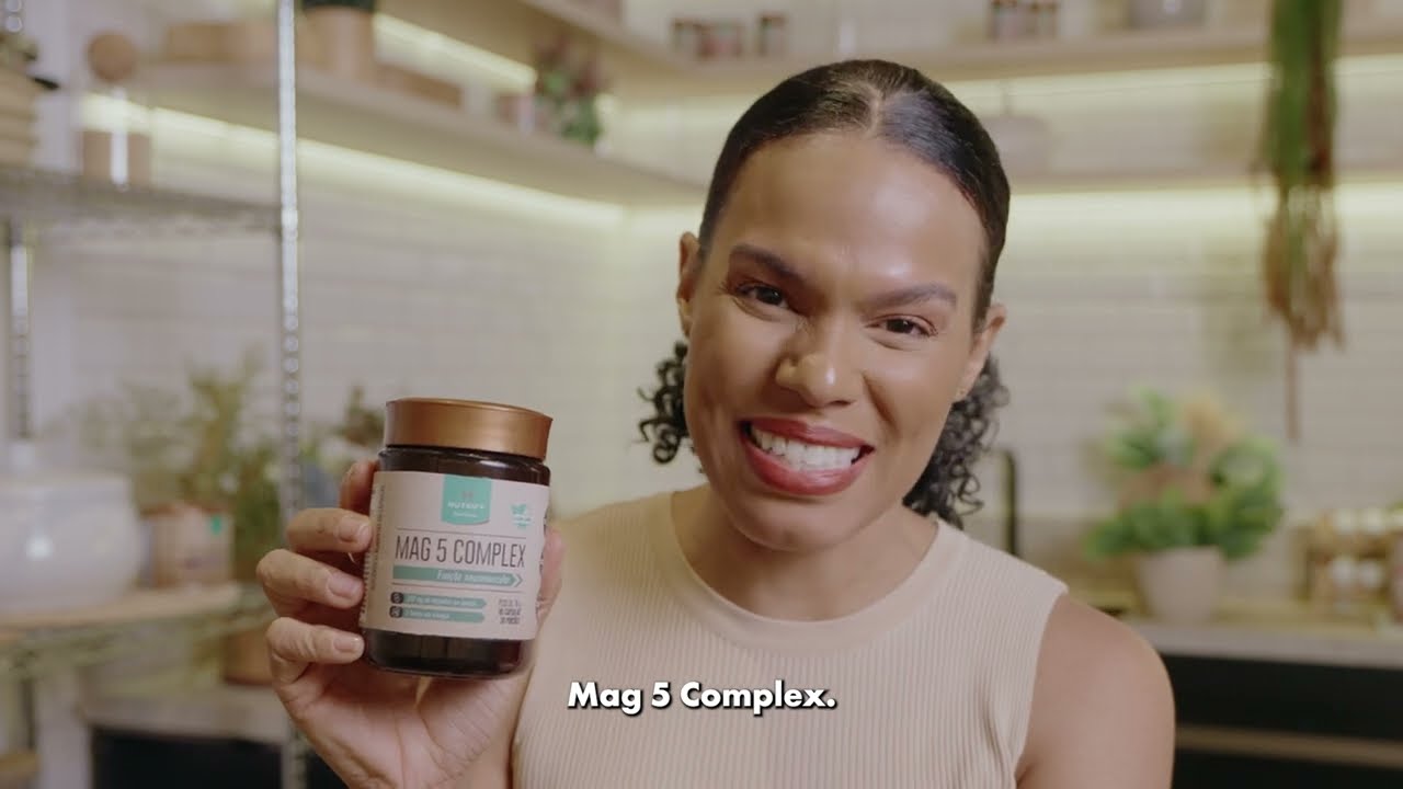 Miniatura da avaliação em vídeo de Suplemento Magnésio Nutrify Mag 5 Quelato 90 Cápsulas