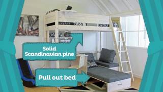 Thuka Trendy High Sleeper Children's Bed