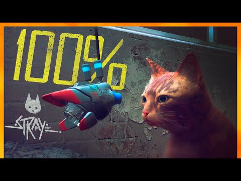 Stray - Full Game Walkthrough [All Achievements]