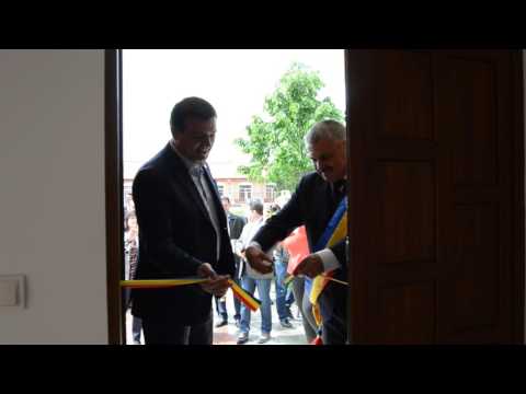 Inaugurarea noii clădiri a Primăriei Comunei Călugăreni