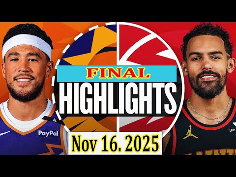 Phoenix Suns vs Atlanta Hawks FINAL Qtr Nov 16.2025 Highlights | NBA HIGHLIGHT