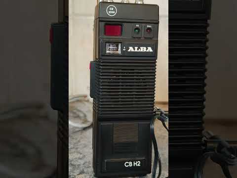 Alba CB H2 40 channel UK FM handheld CB radio