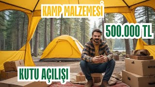 500.000 TL’lik Kutu Açılışı ile Kampa Başlıyoruz