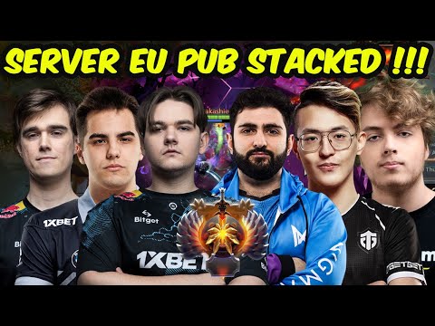 YATORO Faceless Void meets TOP1 MMR SERVER EU and PROS STACKED  Dota 2